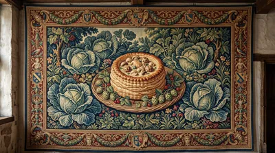 Mosaico tradicional de Vol-au-vent belga